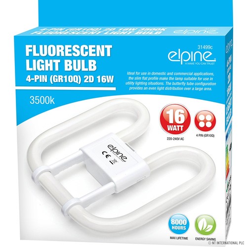 16w fluorescent tube bulb - fluorescent,
