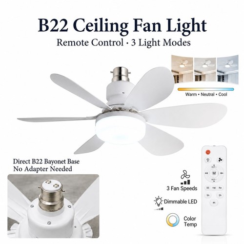 B22 bayonet ceiling - bayonet, fan