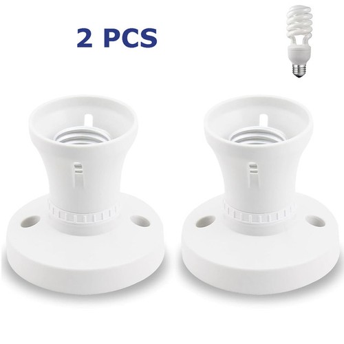 2pcs e27 lamp base - e27, socket