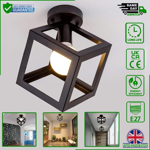 Retro industrial ceiling light - industrial,