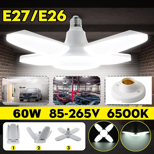 E27 led garage light bulb - light, 60w