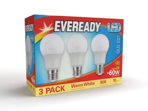 Eveready e27 screw bulb warm - eveready,