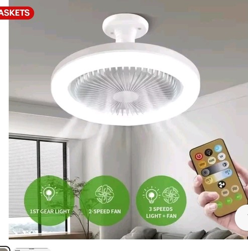Led ceiling fan light with - light,