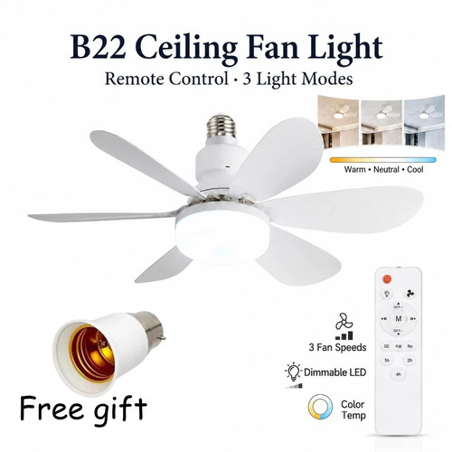 B22 bayonet ceiling fan - b22,