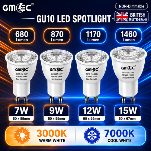 Gu10 led 12w 15w - gu10,