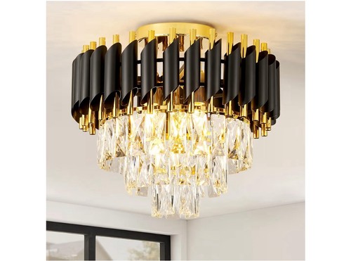 Black goldcrystal ceiling - black&goldcrystal,