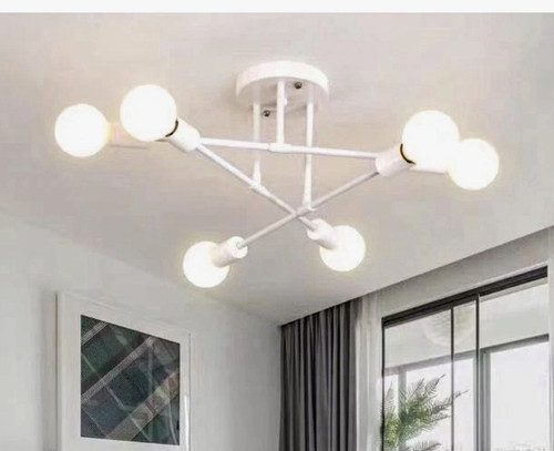 Modern white light - modern, ceiling