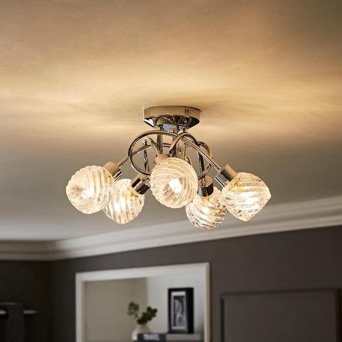 Way polished chrome ceiling - way,
