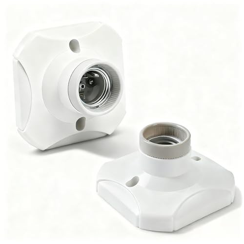 Pack e27 ceiling lamp holder - 2,