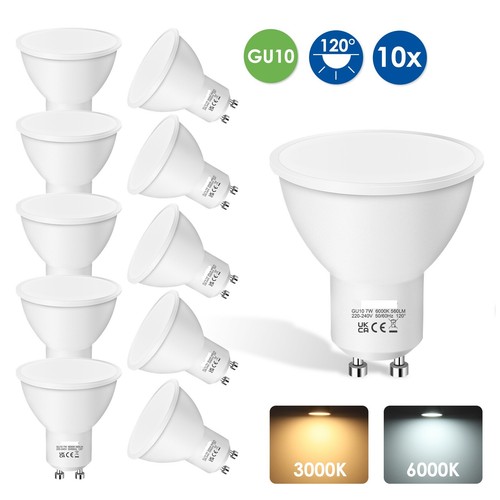 Gu10 led bulbs spotlight cool - led,