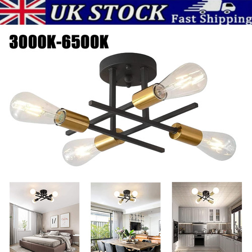 Led ceiling light e27 vintage - led,
